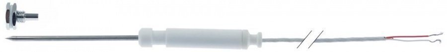 core temperature probe Pt100 cable PTFE probe temperature -40 up to +250°C