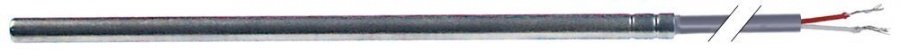Sonda de temperatura tip termocupla J(Fe-CuNi), -50 +350°C, cablu vetrotex - 379941
