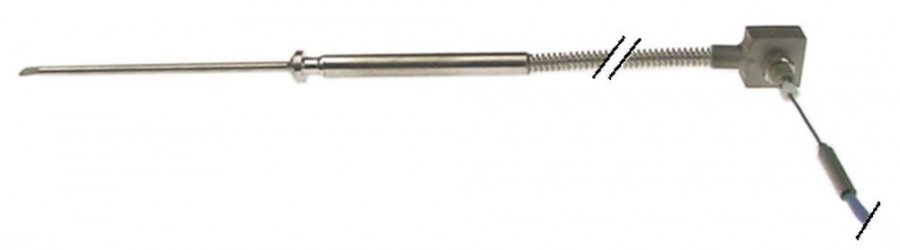 Sonda temperatura produs, tip termocupla, cablu cu 2 fire lungime 1800 mm extern si 420 mm intern - 379949