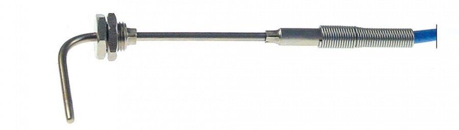Sonda de temperatura tip termocupla, cablu cu 2 fire lungime L 2400 mm, filet racord fixare M10 - 379950