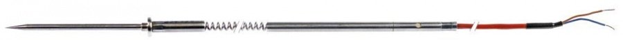 core temperature probe Pt100 cable SS tube probe temperature -40 up to +250°C
