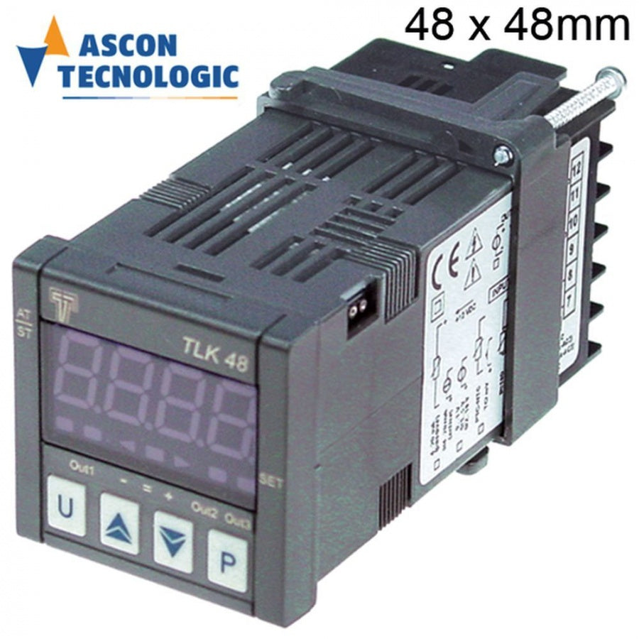 Regulator de temperatura Tecnologic tip TLK48 HCR, temp -200 +850°C - 379988