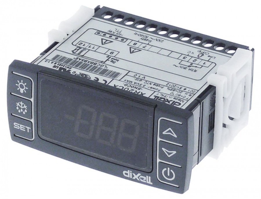 Controler Dixel tip XR20CX-5N0C0, alimentare 230 V, sonde compatibile NTC 10 kOhm sau PTC, -55+150°C - 379996