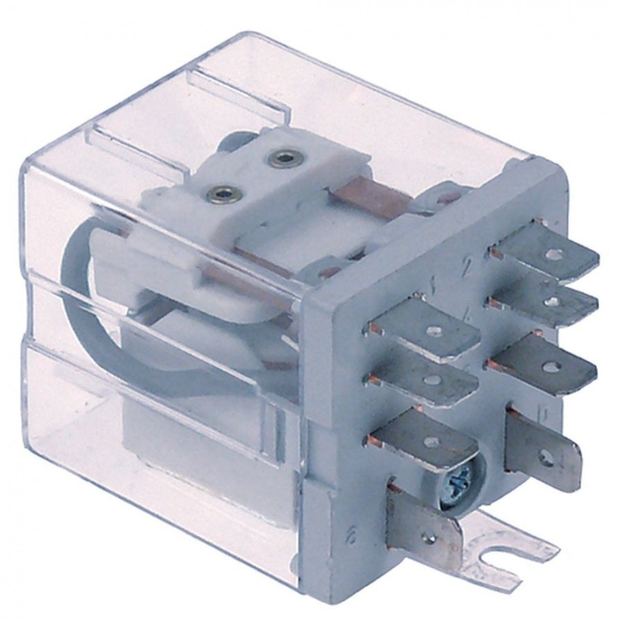 power relays 230V AC 2CO 16A - Code 380054