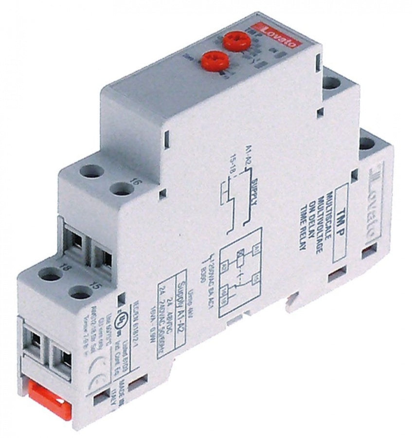 time relay 1CO 24-240V AC 2,5A - Code 380075