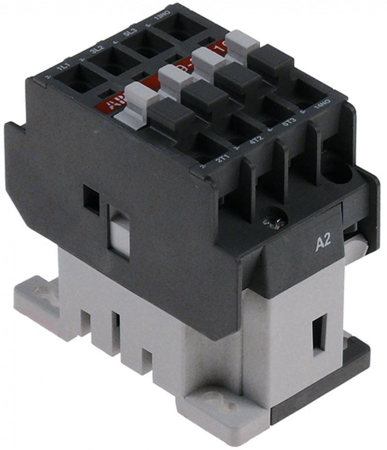 Contactor ABB A16-30-10, comandat in 230 V, contacte 3NO + 1NO, rezistiv 30 A, inductiv (AC3/400 V) 17 A / 7,5 kW - 380108