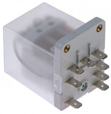 power relays 230V AC 3NO 16A connection flat plug - Code 380130