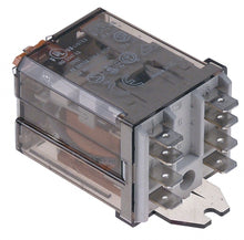 power relays 24V AC 2CO 16A connection flat plug - Code 380138