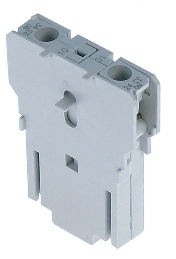 Contact auxiliar GE / AEG - HS05.10, contact 1 NO, 10 A, AC-12, conectare cu surub - 380240