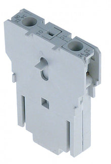 Contact auxiliar GE / AEG - HS05.10, contact 1 NO, 10 A, AC-12, conectare cu surub - 380240