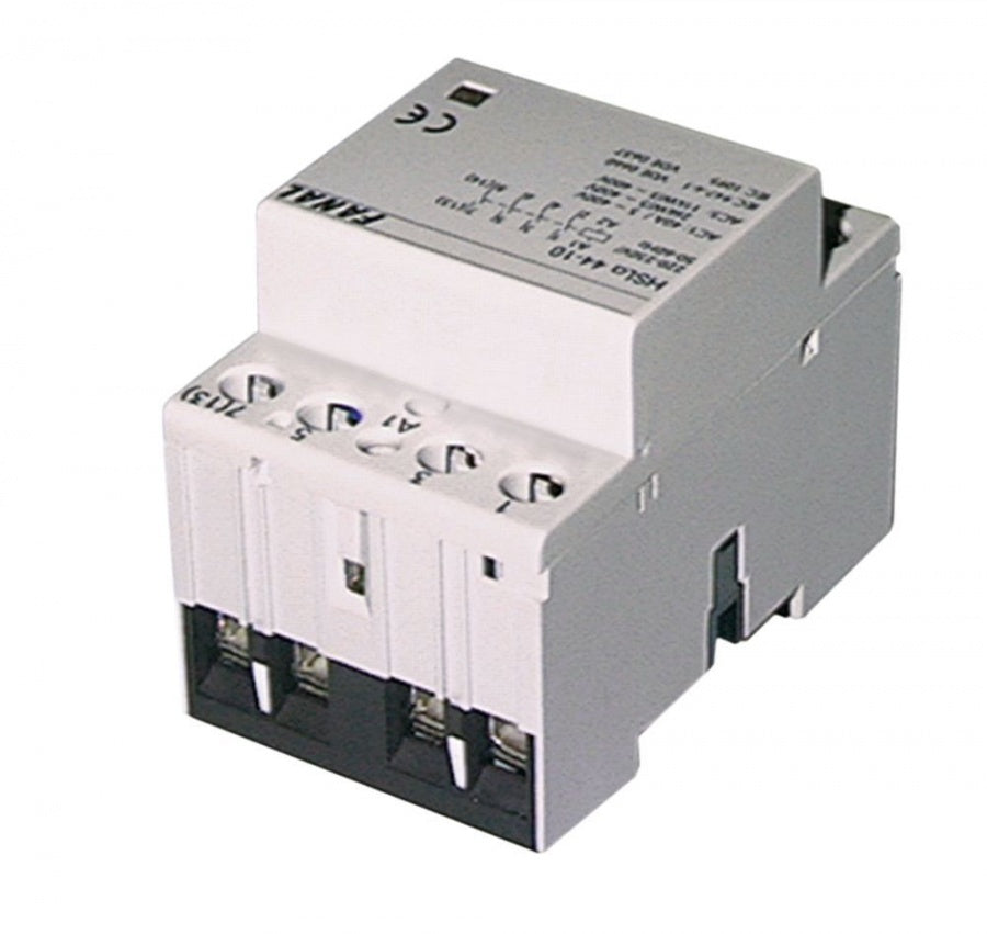 Contactor modular, 230 V, sarcina nominala 63 A, putere motor (AC3/400V) 8,5 kW - Cod 380275