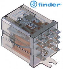 Releu Finder 60.63.8.230, cu 3 contacte 10 A, 230 V, conectori 4.8 mm - 380312