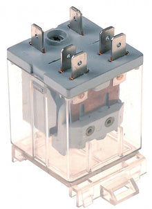 power relays 230V 1NC/1NO 20A connection flat plug - Code 380314