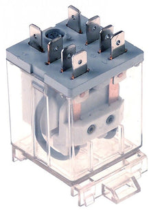 power relays 230V 2CO 16A connection flat plug - Code 380330