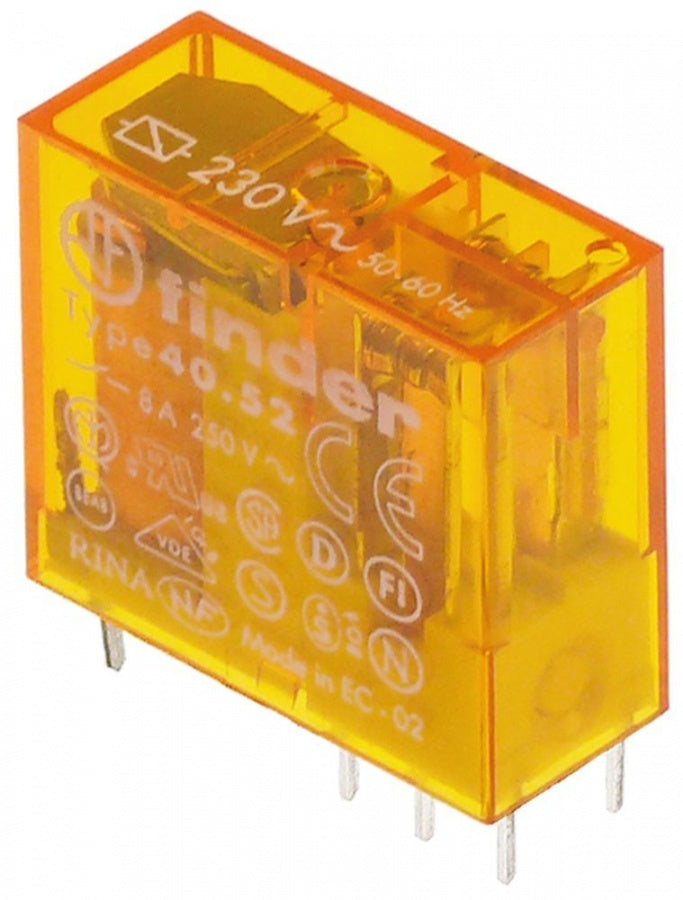 Releu Finder 40.52.8.230.0000, 230V AC, contacte 2CO, 8A, 250V - 380333