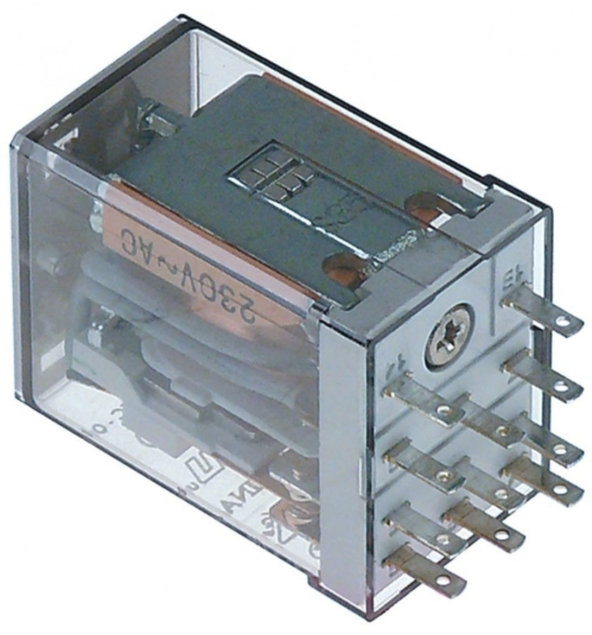 power relays 230V 3CO 10A connection 2,0 - Code 380362