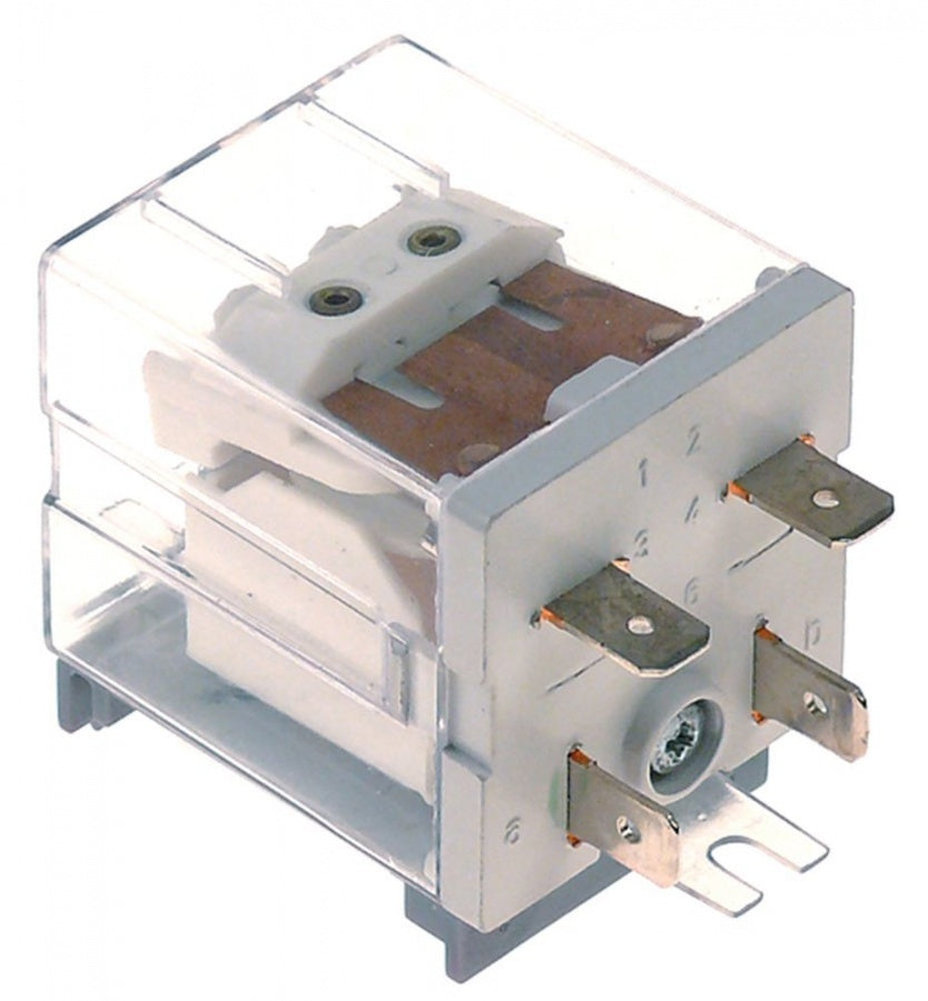 power relays 230V 1NO 30A connection flat plug - Code 380376