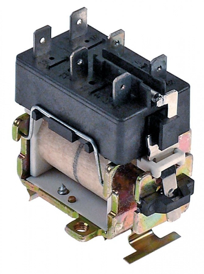 Contactor Mic, 24 V, contacte principale 1 ND/1 NI, conectare Faston 6,3 mm, sarcina nominala 16 A - Cod 380397