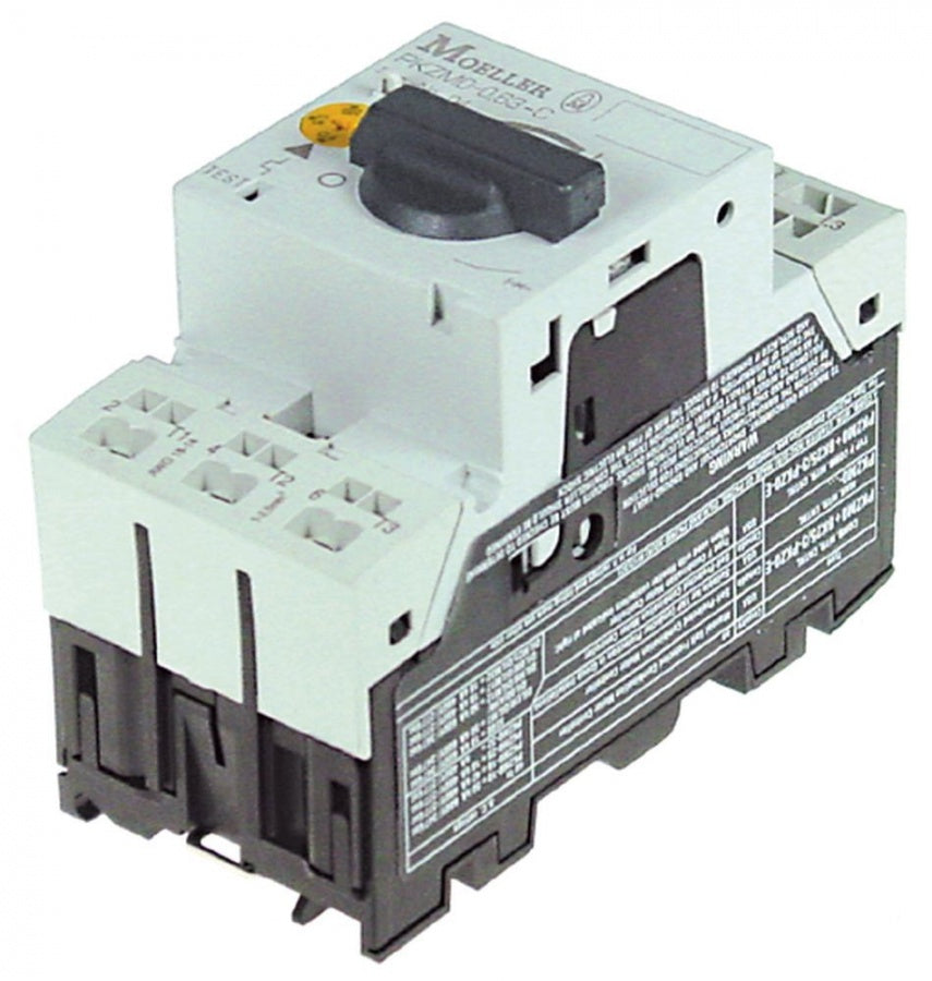 motor protection circuit breaker setting range 0,4-0,63A
