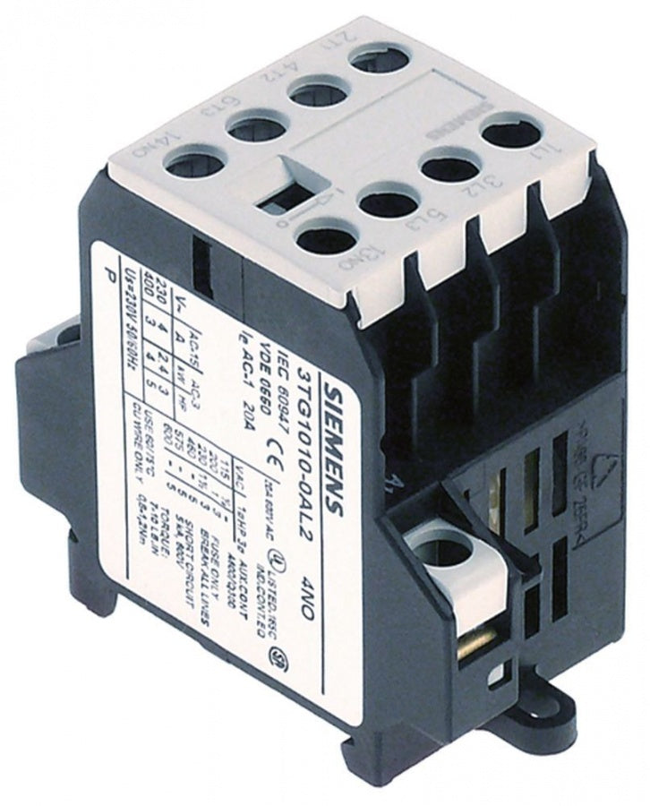 Teleruptor, 230 V, sarcina nominala 20 A, alimentare (AC3/400 V) 8,4 A/4 kW - Cod 380527