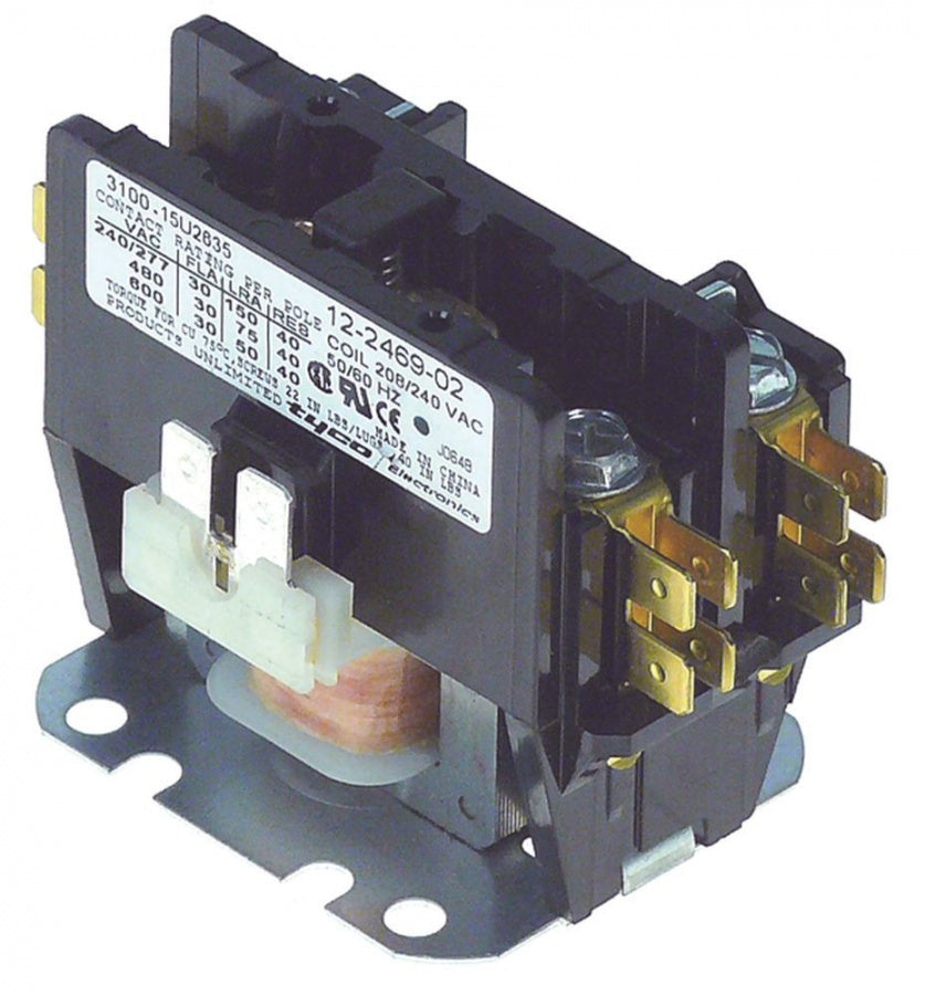 power contactor 208/240V resistive load 30A - Code 380578