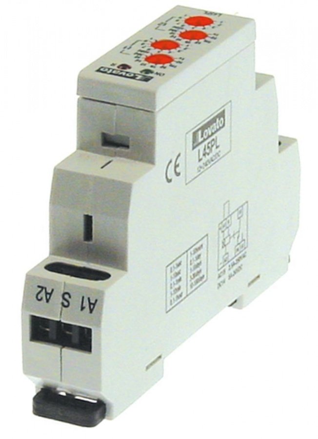 time relay 1CO 12-240V AC/DC 5A - Code 380606