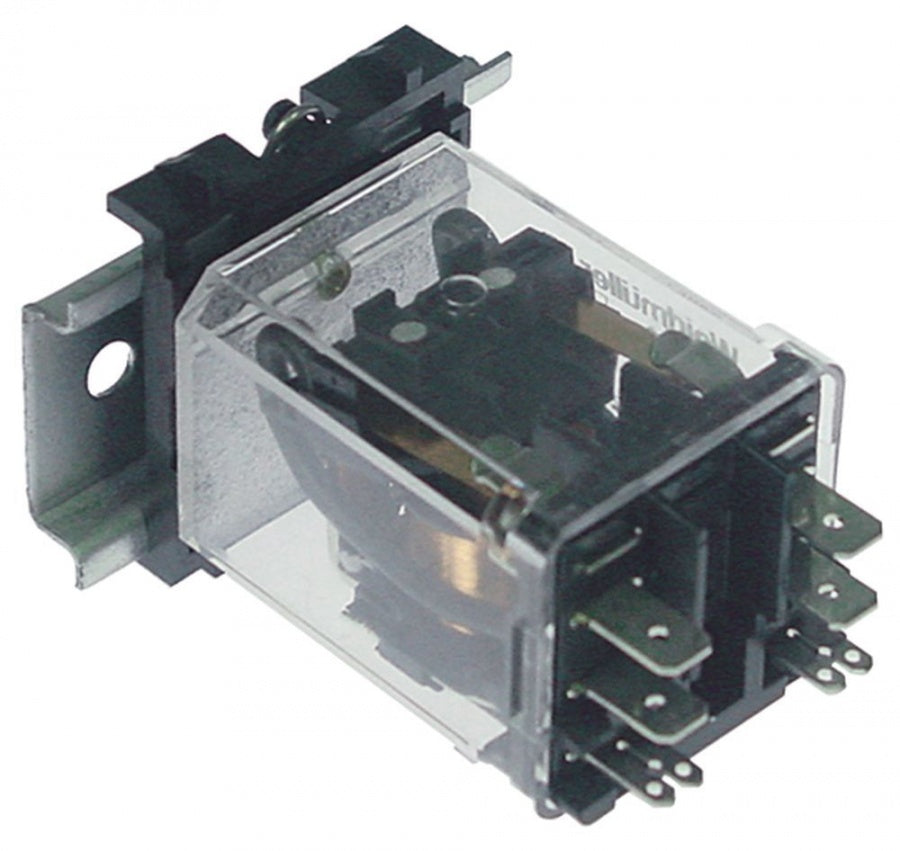 power relays connection flat plug DIN rail - 380610