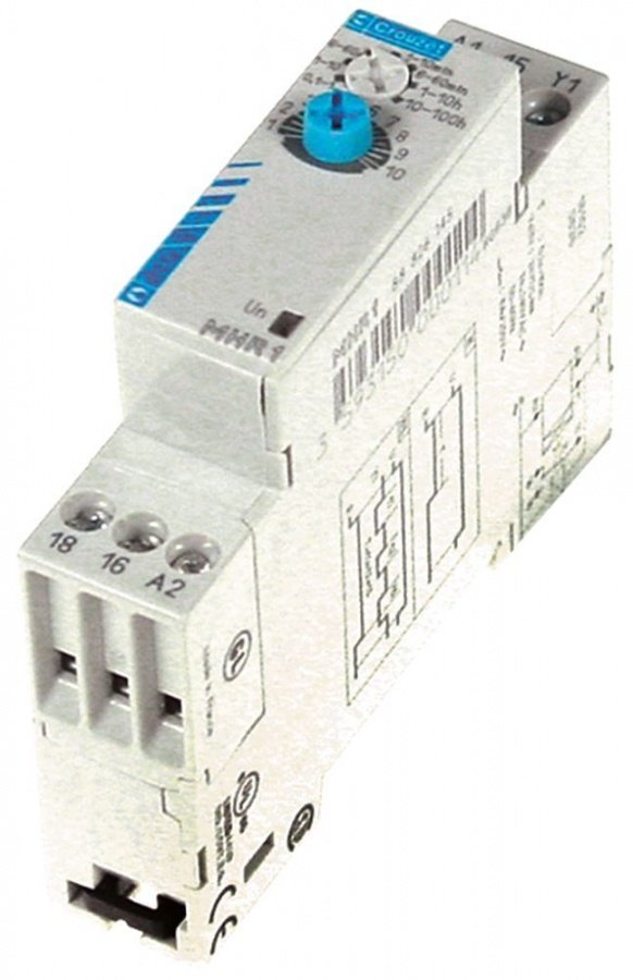 time relay CROUZET time domain 1s-100h 24VDC