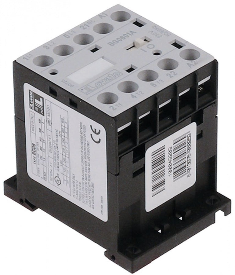 Teleruptor, 400 V sarcina nominala 20 A, alimentare (AC3/400 V) 9 A/4 kW - Cod 380710