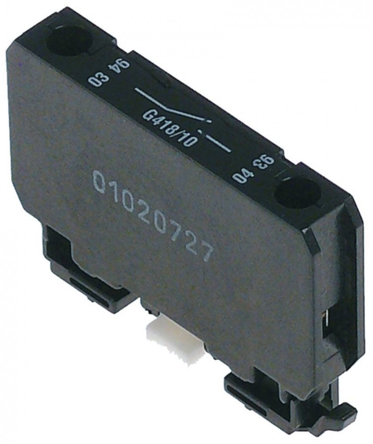 Contact auxiliar Lovato 11G41810, contact 1 NO, 10 A, pentru contactori serie BF - 380734