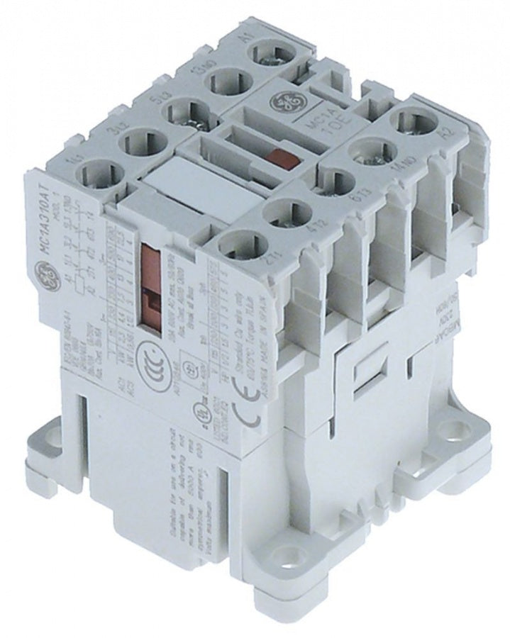 Contactor AEG LS05.10A, GE MC1A310AT1, bobina 24 V, rezistiv 20A, inductiv (AC3/400 V) 4 kW, contacte 3 NO+1NO - 380839