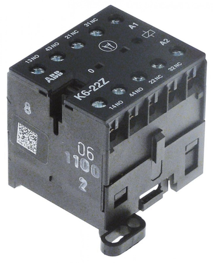 Contactor 400 V, AC15 3 A, conectare cu surub, contacte 2ND/2NI - Code 380899