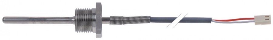 probe Pt100 cable silicone probe temperature -100 up to 450°C