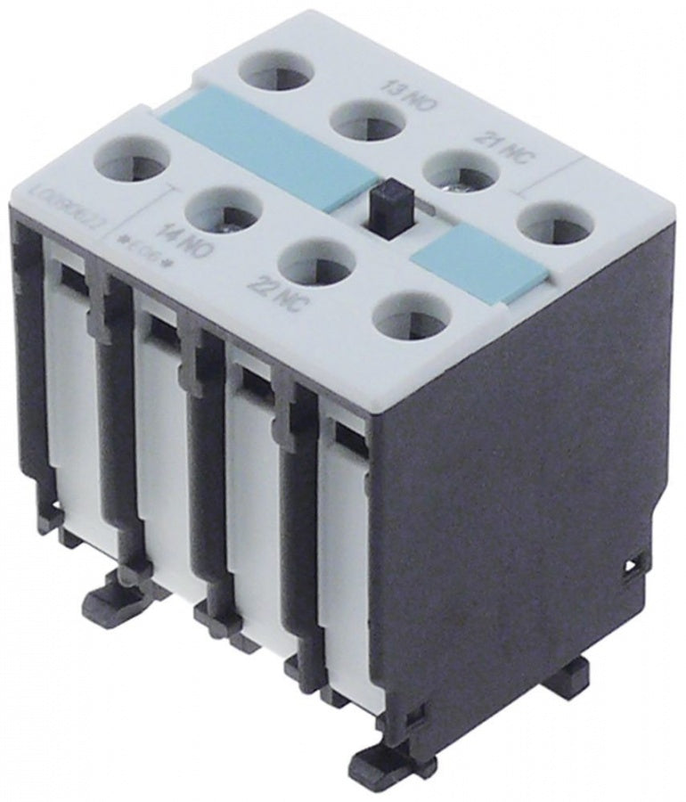 auxiliary contact contacts 1NO/1NC AC15 3 A for contactors  connection screw connection