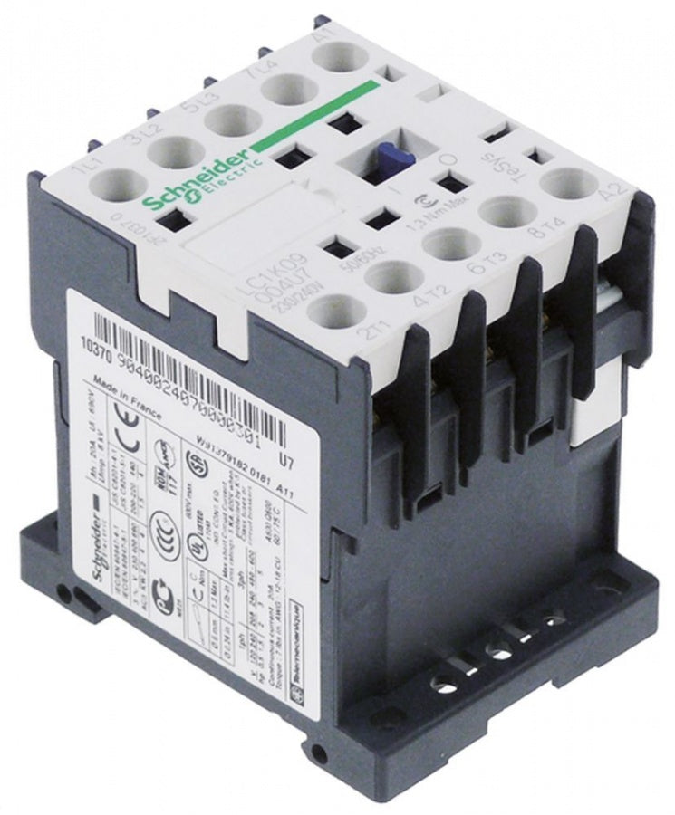 Contactor Schneider LC1K09004U7, 230/240 V, rezistiv 20 A, motor (AC3/400V) 9A/4 kW, contcate 4NO - 380962