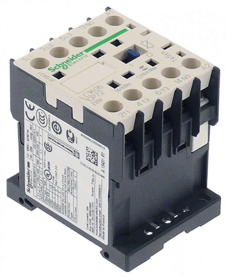 Teleruptor, 230 V, sarcina nominala 20 A, alimentare (AC3/400 V) 6 A/2,2 kW - Cod 380965