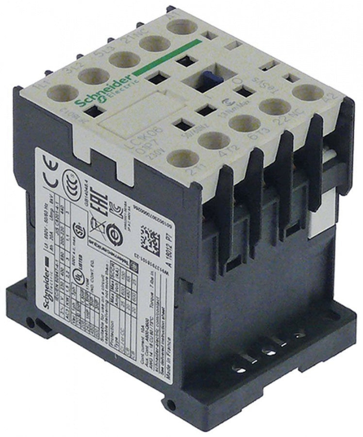 Teleruptor, 230 V, sarcina nominala 20 A, alimentare (AC3/400 V) 6 A/2,2 kW - Cod 380966