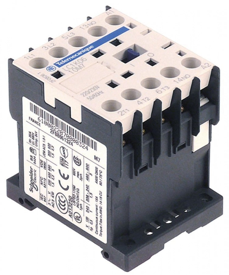 Teleruptor, 230 V, sarcina nominala 20 A, alimentare (AC3/400 V) 12 A/5,5 kW - Cod 380971