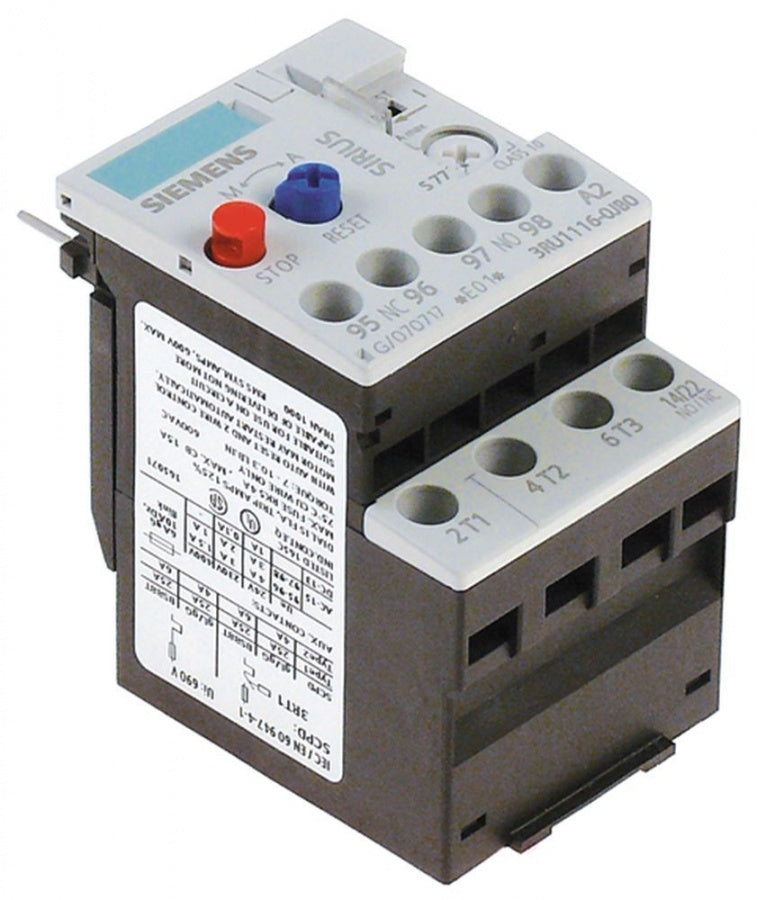 overload switch setting range 3,5-5A