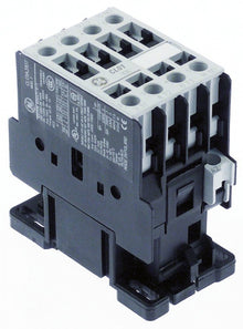 Contactor de putere General Electric / AEG CL01A310T1, sarcina nominala 25 A, alimentare 24 VAC, contacte 3NO+1NO - 381136