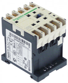 auxiliary contactor 230V AC1 10A type CA2KN407M7 connection male faston 2,8mm/6,3mm contacts 4NO