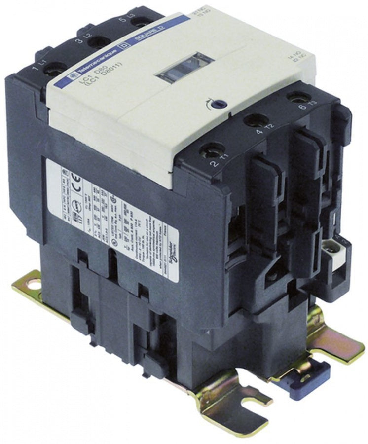 power contactor resistive load 125A 24VAC (AC3/400V) 80A/45kW main contacts 3NO