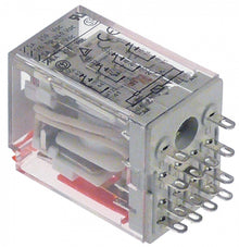 power relays CARLO GAVAZZI 24VAC 5 A 4CO connection F2 raster size 5mm