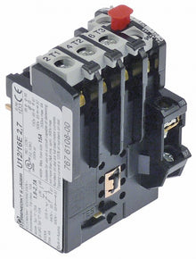 motor protection circuit breaker setting range 1,8-2,7A type U12/16E 2,7 600V