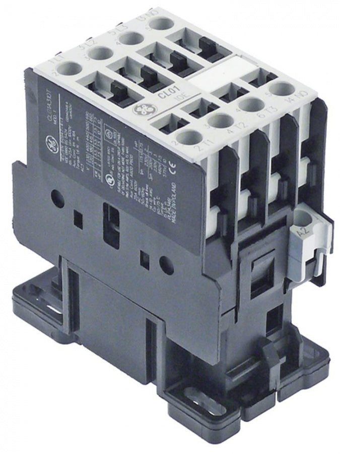 power contactor resistive load 25A 400VAC (AC3/400V) 12A/5,5kW main contacts 3NO
