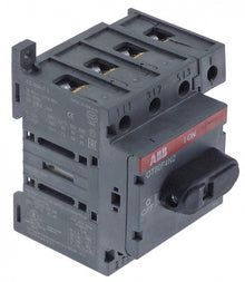 Deconector - separator de sarcina ON/OFF, ABB tip OT80F4N2, 690 V, 80 A, shaft ø 6x6 mm, 4 contacte NC - 381193