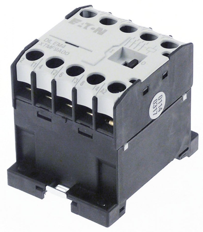 power contactor resistive load 20A 400VAC (AC3/400V) 9A/4kW main contacts 4NO