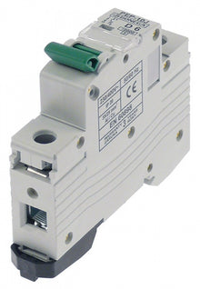 line circuit breaker 1-pole 6 A tripping type D rated 230/400V connection screw mounting DIN rail