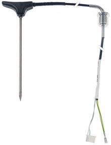 Sonda de produs tip K (NiCr-Ni) cablu PTFE -40+250°C, sonda ø 3.9x170 mm - 381237