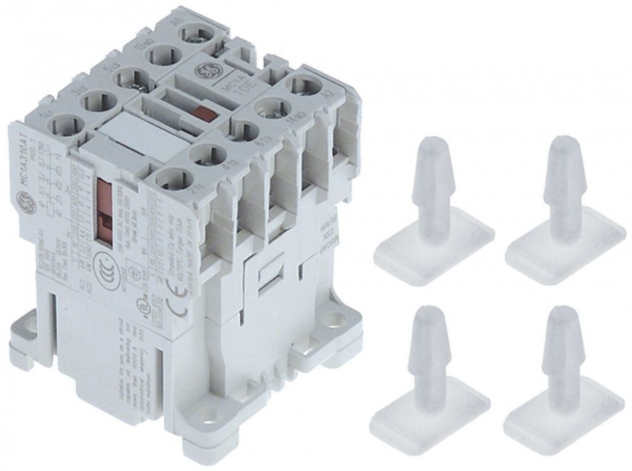 Contactor AEG LS05 400A, GE MC1A 400A rezistiv 20 A, bobina comandata 230 VAC, motor (AC3/400V) 8,4 A/4 kW, 4NO + 1 NO auxiliar - 381242